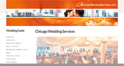 Desktop Screenshot of chicagoweddingservices.com