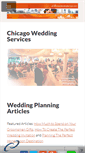 Mobile Screenshot of chicagoweddingservices.com